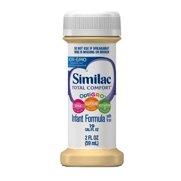 Similac Total Comfort Non-GMO, Ready-to-Feed 2 fl oz Bottle 48 (CA)