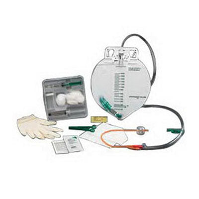 Lubri-Sil I.C. Complete Care Temperature-Sensing Foley Catheter Tray and Urine Meter, 16 Fr 1 (EA)