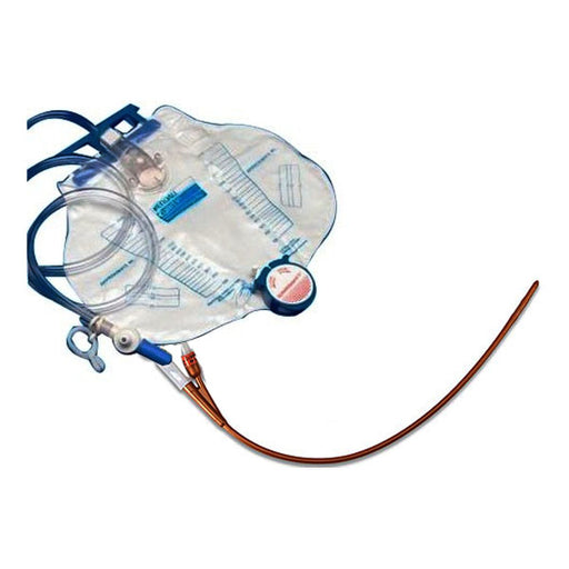 Dover 100% Silicone 2-Way Silver Foley Catheter Tray 16 Fr 5 cc 1 (EA)