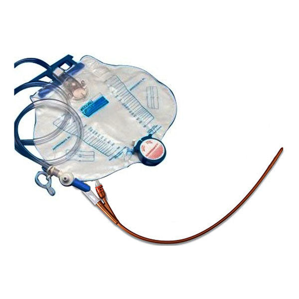 Dover 100% Silicone 2-Way Silver Foley Catheter Tray 16 Fr 5 cc 1 (EA)