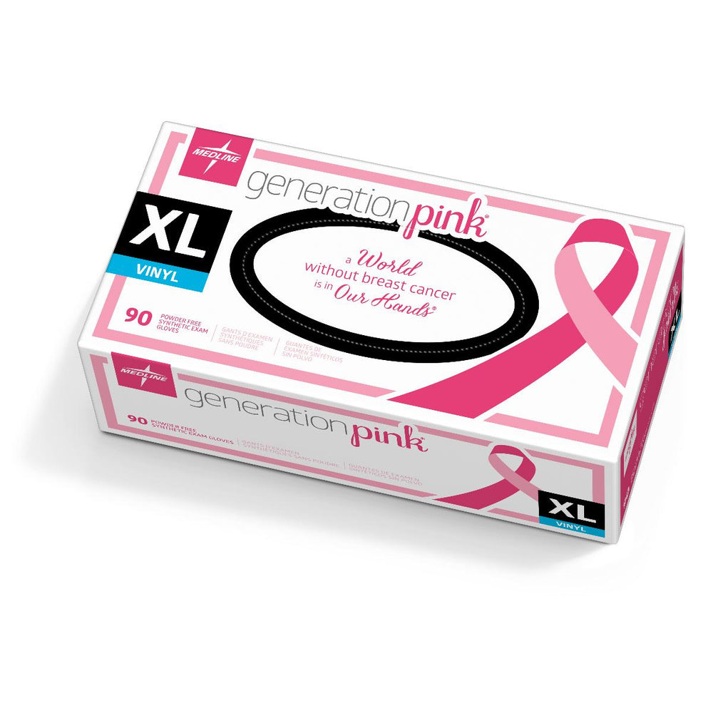 CA - Generation Pink 3G Synthetic Exam Gloves,Pink,X-Large 900 (CS)