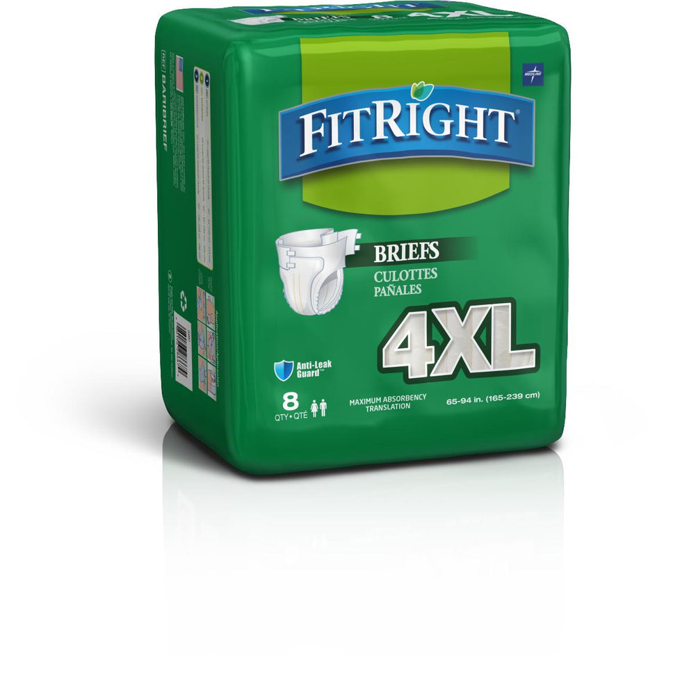 Baribrief Bariatric Adult Incontinence Briefs,65"-94" 32 (CS)