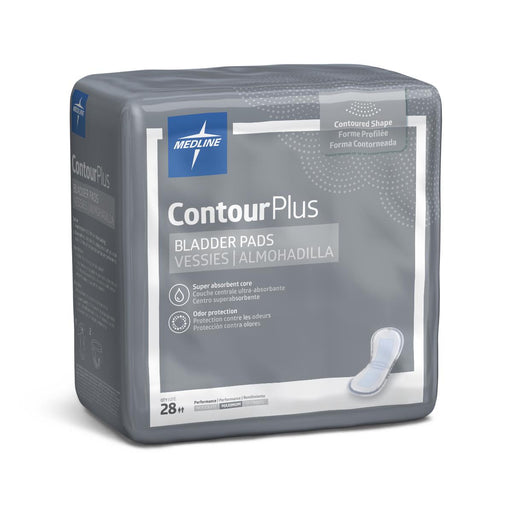 ContourPlus Bladder Control Pads,6.5" X 13.5" 28 (BG)