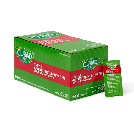 CURAD Triple Antibiotic Ointments,0.030 OZ 144 (BX)