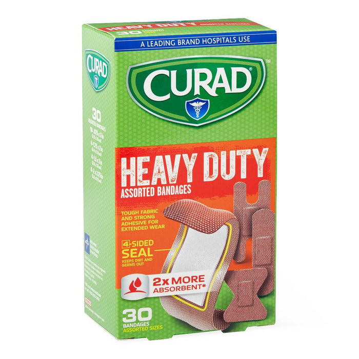 CURAD Extreme Hold Bandages,Tan,Yes 24 (CS)