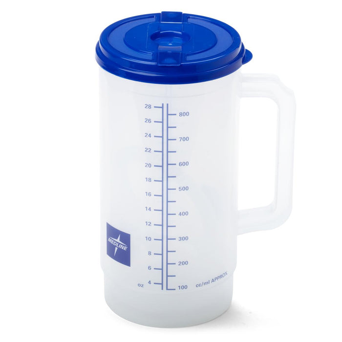Insulated Carafes,Clear W/Blue Lid,32.000 OZ 1 (EA)
