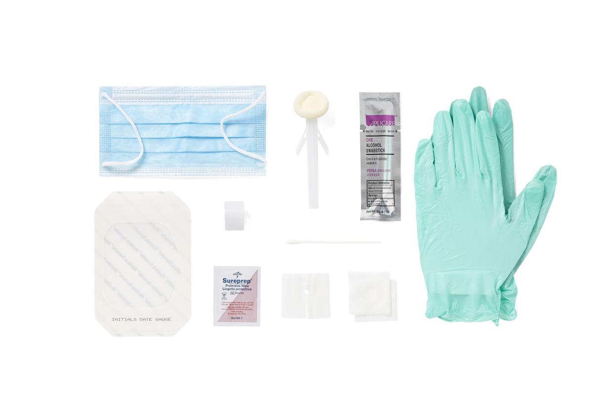 Central Line Dressing Trays with Chloraprep 28 (CS)