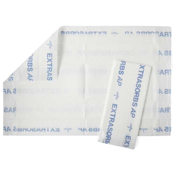 Extrasorbs Air Permeable Drypad Underpads,White,36" X 23" 70 (CS)