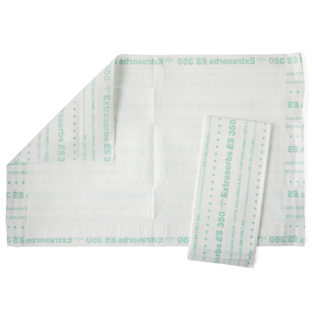 Extrasorbs Extra Strength Drypad Underpads,White,36" X 23" 70 (CS)