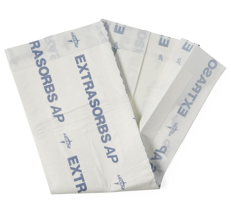 Extrasorbs Air Permeable Drypad Underpads,White,36" X 30" 5 (BG)