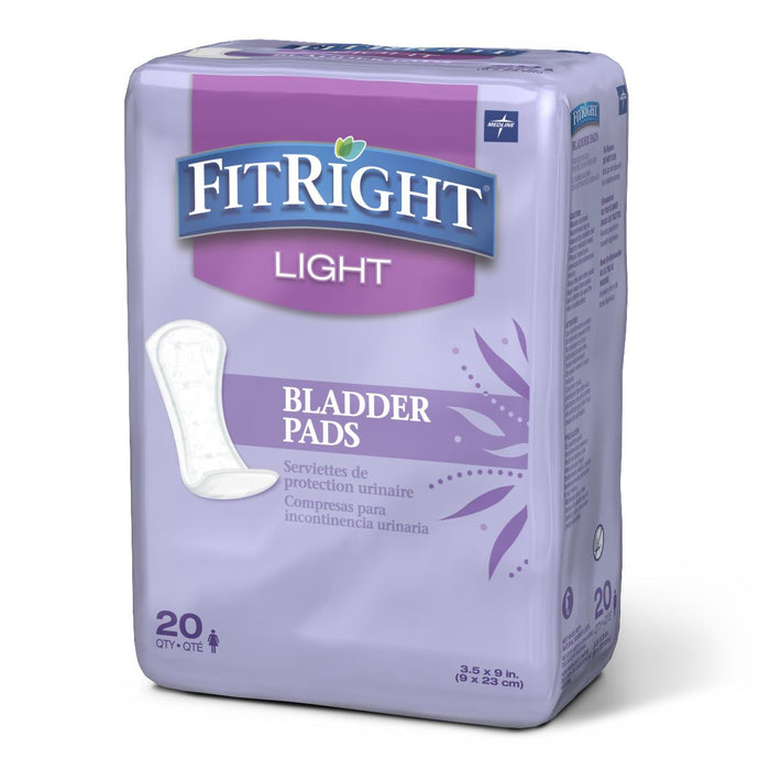 FitRight Bladder Control Pads,3" X 10.5" 240 (CS)