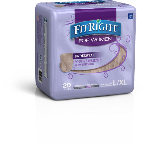 FitRight Ultra Underwear for Women,L/XL 80 (CS)