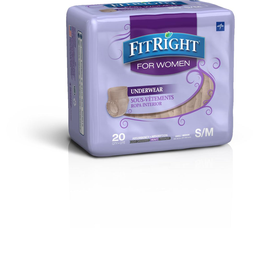 FitRight Ultra Underwear for Women,S/m 80 (CS)