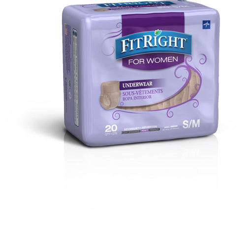 FitRight Ultra Underwear for Women,S/m 80 (CS)