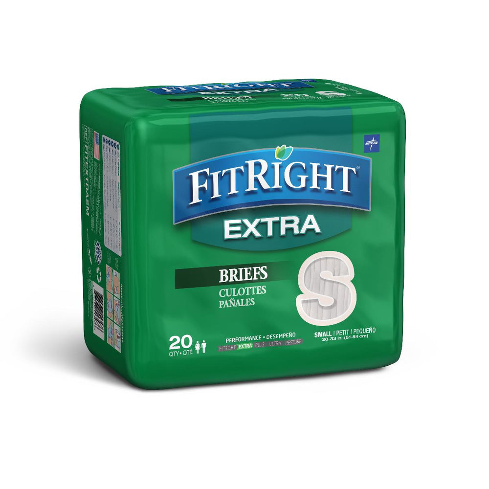 FitRight Extra Incontinence Briefs,20"-32" 20 (BG)