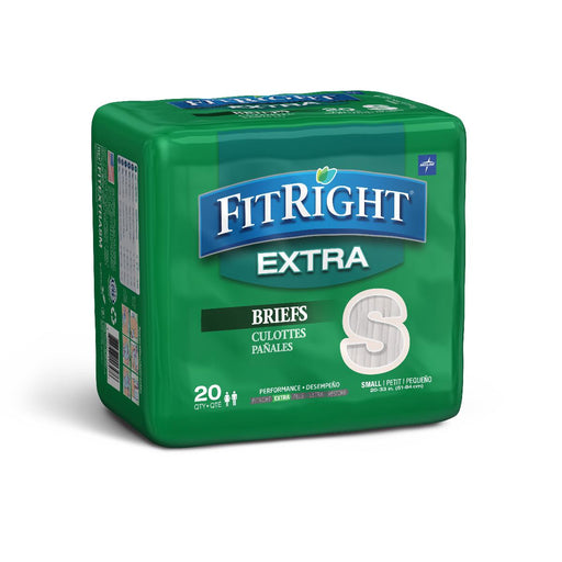 FitRight Extra Incontinence Briefs,20"-32" 20 (BG)