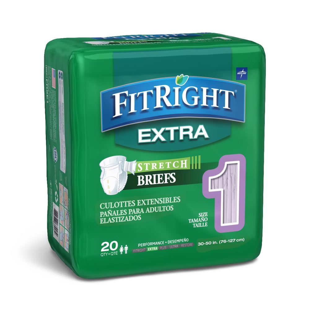 FitRight Extra-Stretch Briefs,32" -50" 80 (CS)