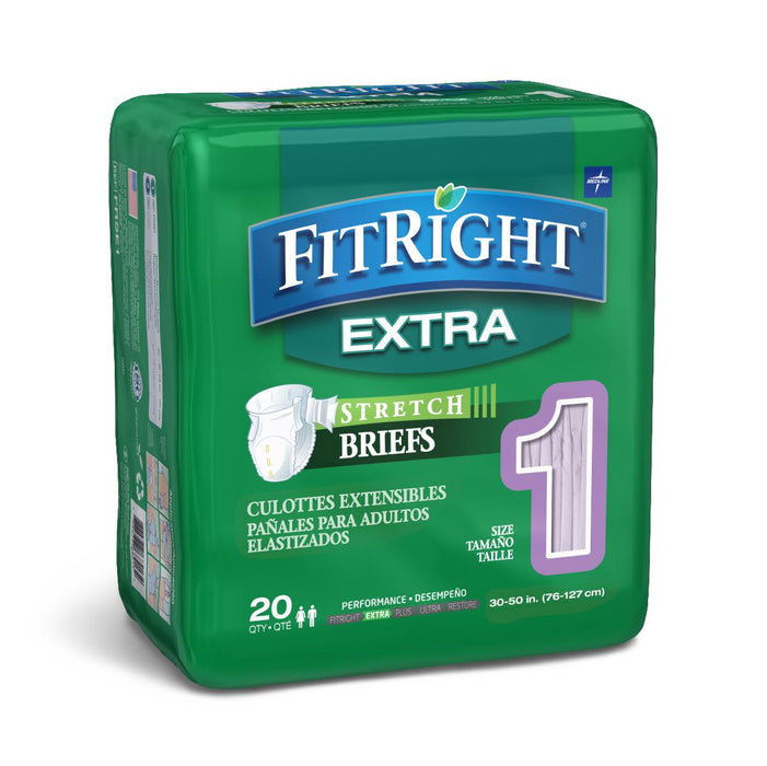 FitRight Extra-Stretch Briefs,32" -50" 80 (CS)