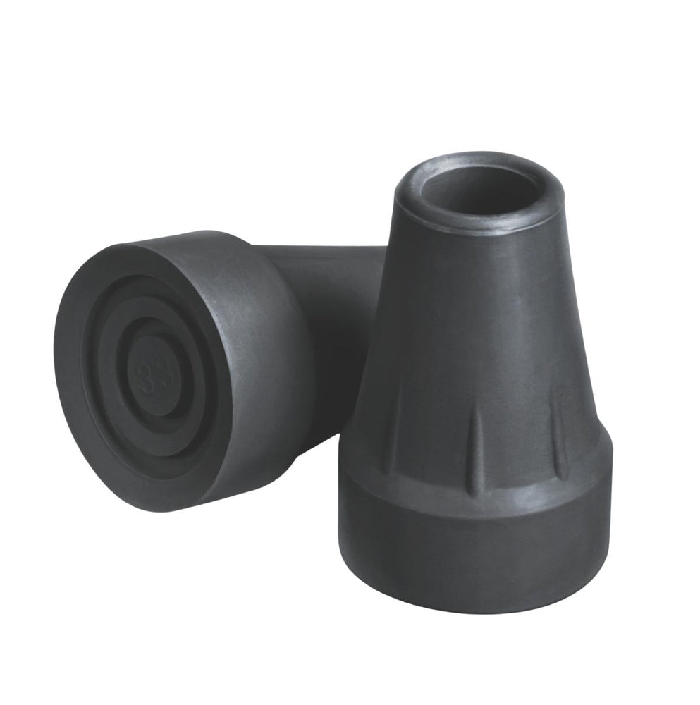Guardian 7/8" Super Crutch Tip,Black 8 (CS)