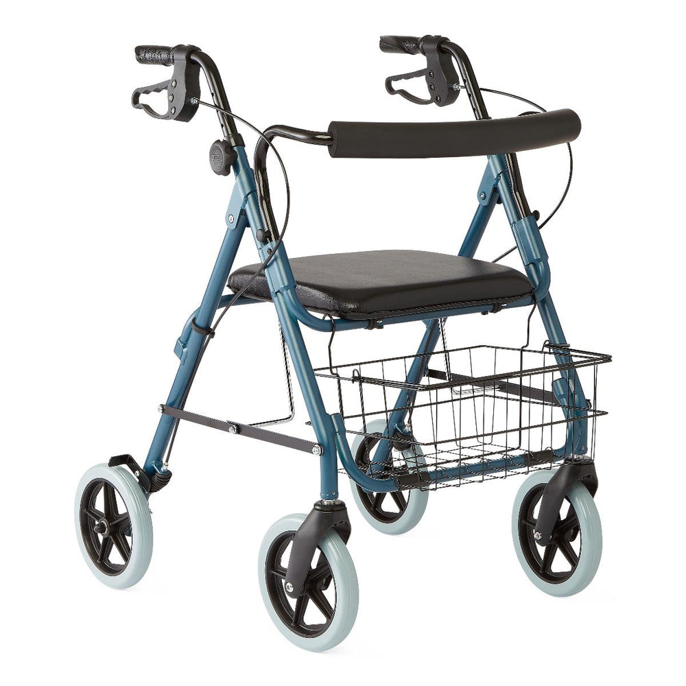 Guardian Deluxe Rollators with 8" Wheels,Blue,8.000 IN 1 (EA)