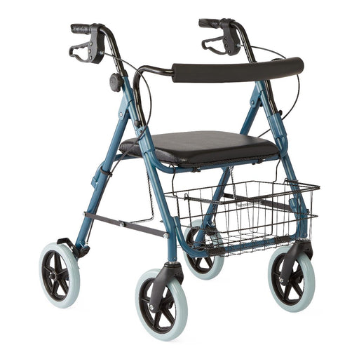 Guardian Deluxe Rollators with 8" Wheels,Blue,8.000 IN 1 (EA)