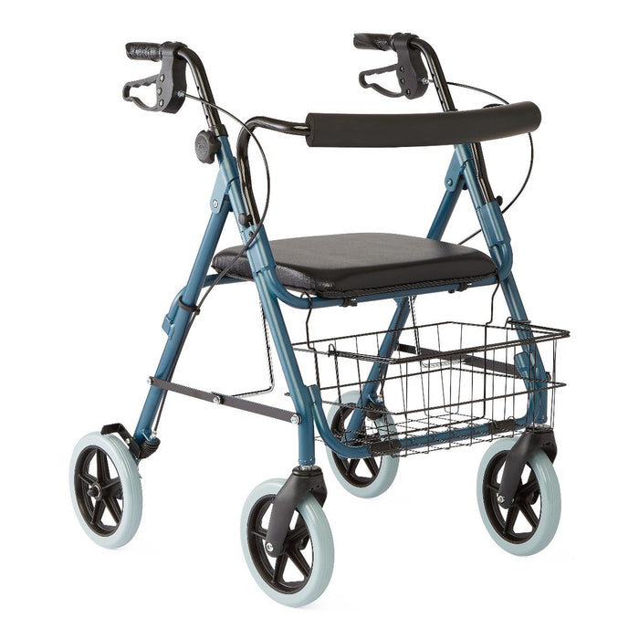 Guardian Deluxe Rollators with 8" Wheels,Blue,8.000 IN 1 (EA)