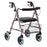 Guardian Deluxe Rollators with 8" Wheels,Red,8.000 IN 1 (EA)
