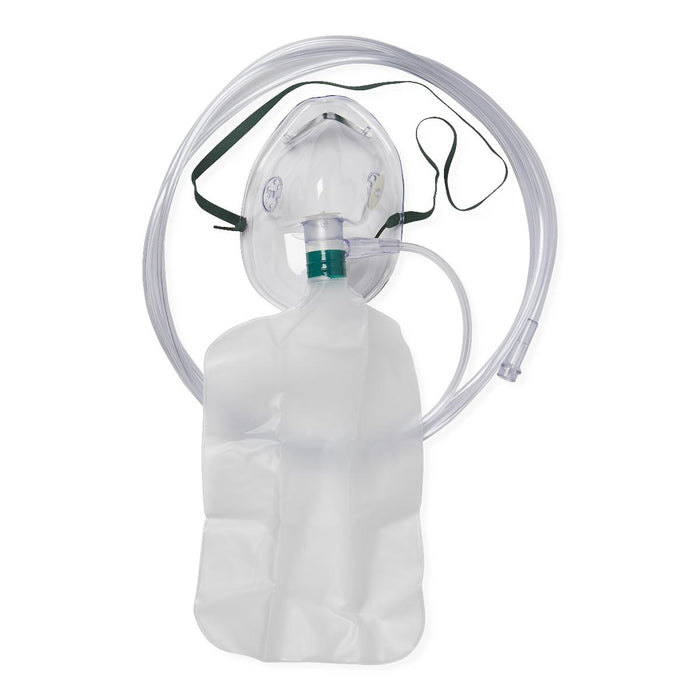 Disposable Oxygen Masks with Standard Connector,Adult 50 (CS)