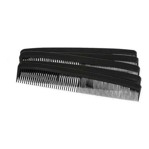 Classic Plastic Combs,Black 144 (GR)