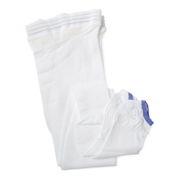 EMS Thigh-High Anti-Embolism Stockings,White,Large 1 (PR)
