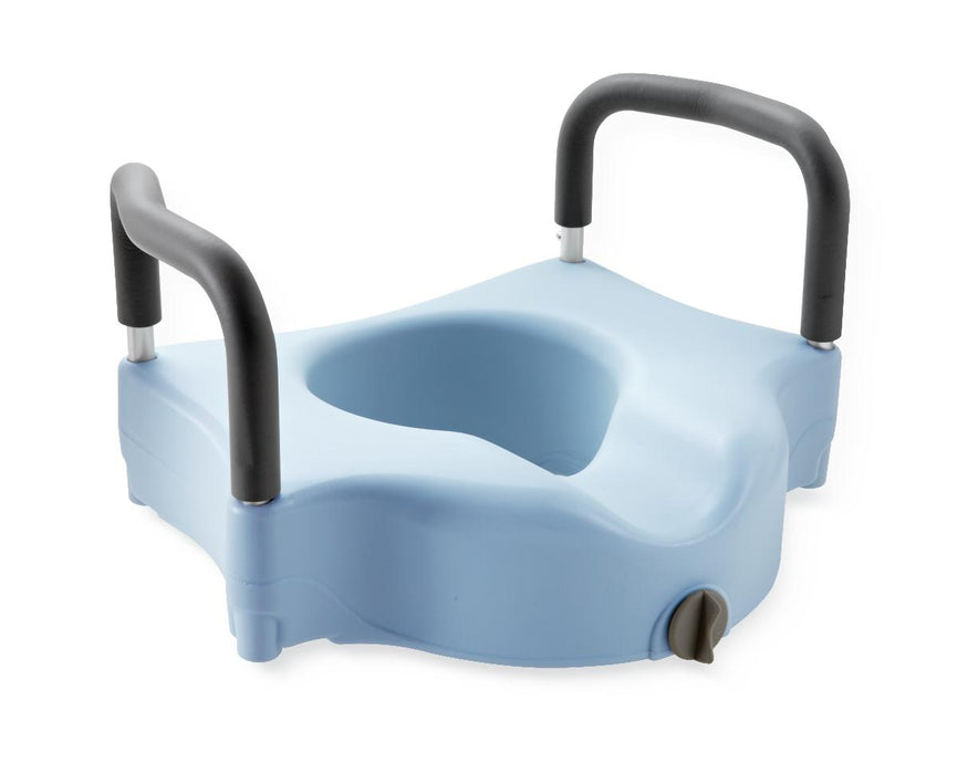 Locking Elevated Toilet Seat with Microban 3 (CS)