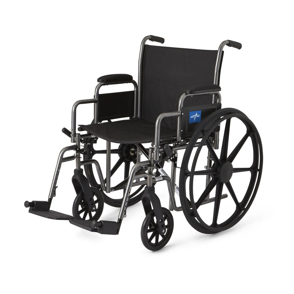 K1 Basic Extra-Wide Wheelchairs,24.000 IN 1 (EA)