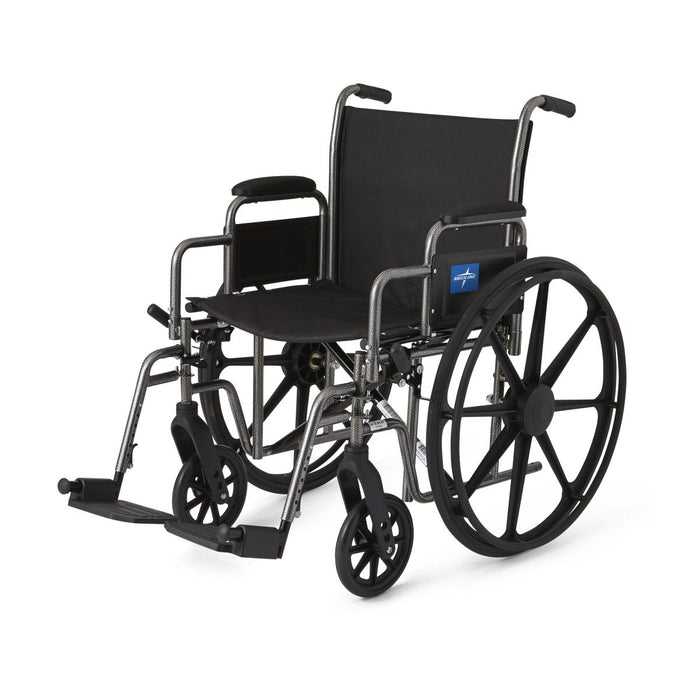 K1 Basic Extra-Wide Wheelchairs,24.000 IN 1 (EA)