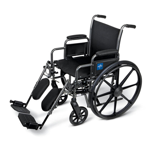 K1 Basic Extra-Wide Wheelchairs,24.000 IN 1 (EA)