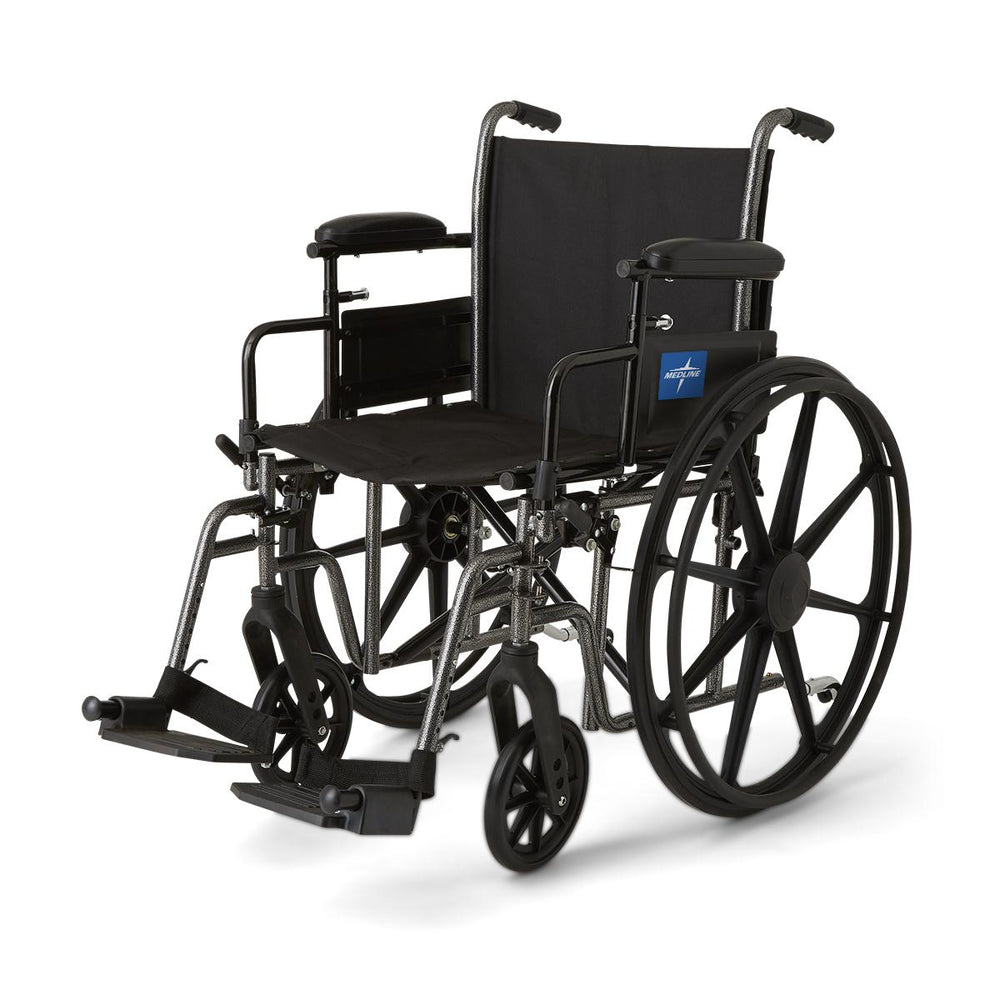 K3 Basic Lightweight Wheelchairs,Black,24.000 IN 1 (EA)