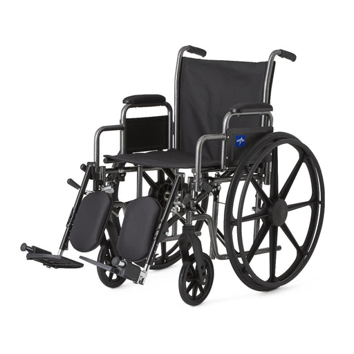K3 Basic Lightweight Wheelchairs,Black,24.000 IN 1 (EA)