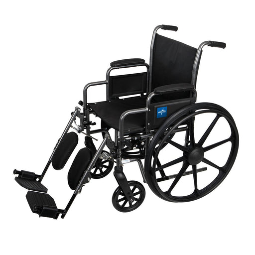 K3 Basic Lightweight Wheelchairs,Black,24.000 IN 1 (EA)