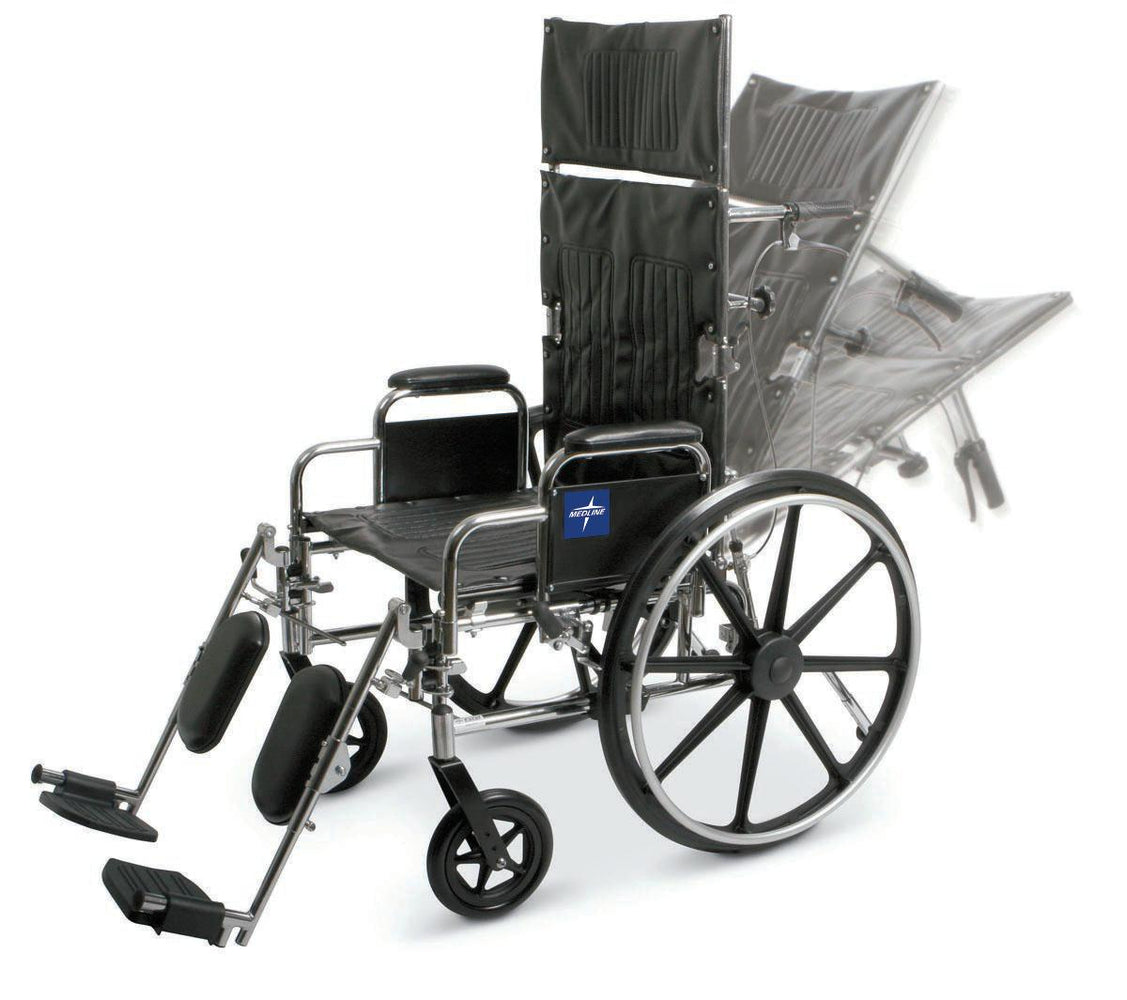 Excel Reclining Wheelchairs,24.000 IN 1 (EA)