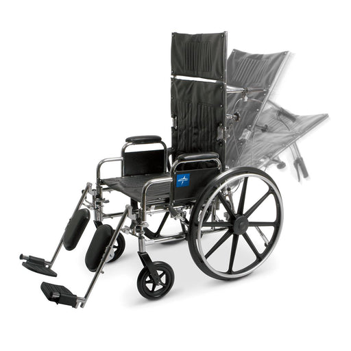 Excel Reclining Wheelchairs,24.000 IN 1 (EA)