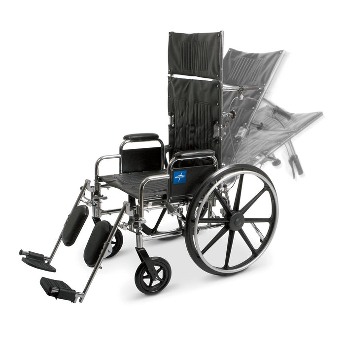 Excel Reclining Wheelchairs,24.000 IN 1 (EA)