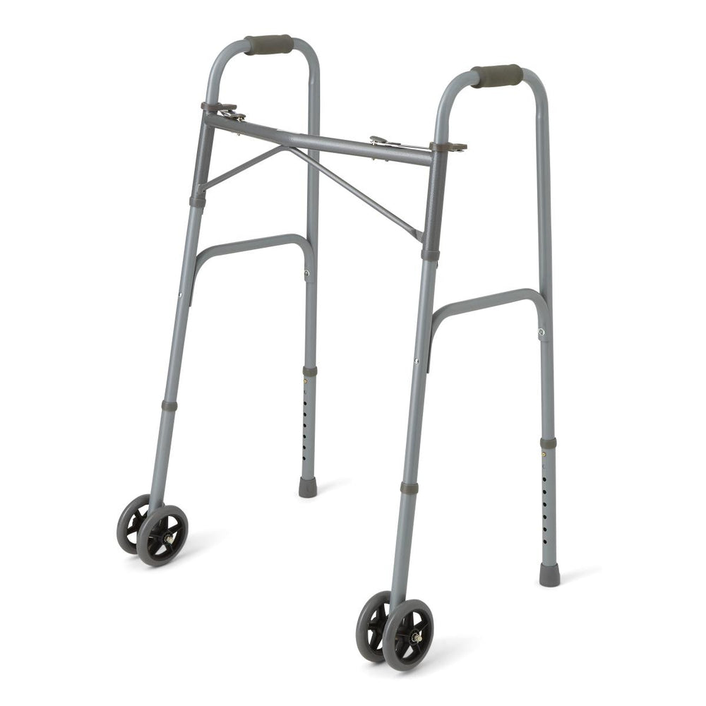 Bariatric Folding Walkers,Silver,5.000 IN 1 (EA)