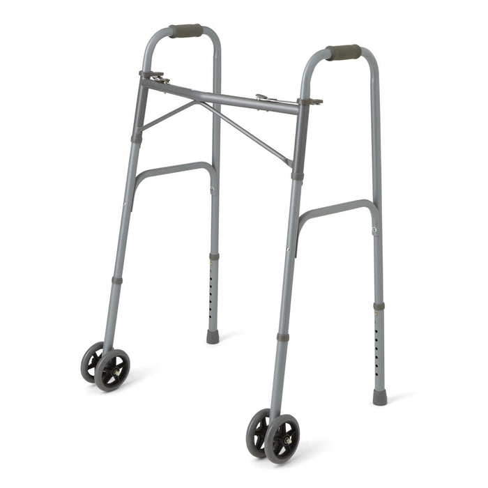 Bariatric Folding Walkers,Silver,5.000 IN 1 (EA)
