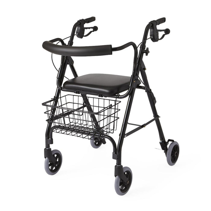 Deluxe Rollators,Black,6.000 IN 1 (CS)