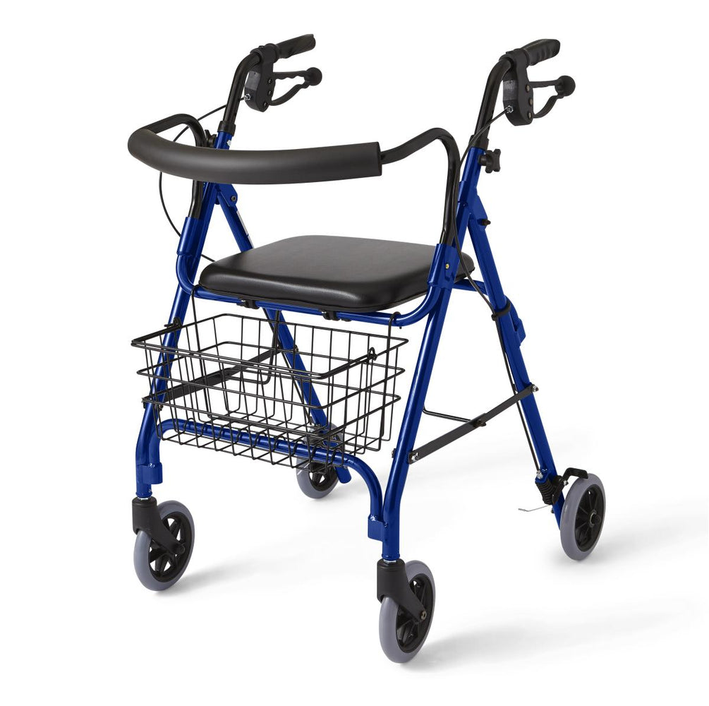 Deluxe Rollators,Blue,6.000 IN 1 (CS)