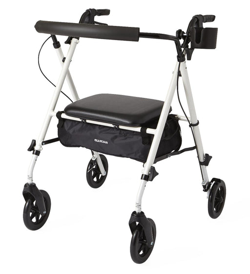 Luxe Rollator,White,7.000 IN 1 (EA)