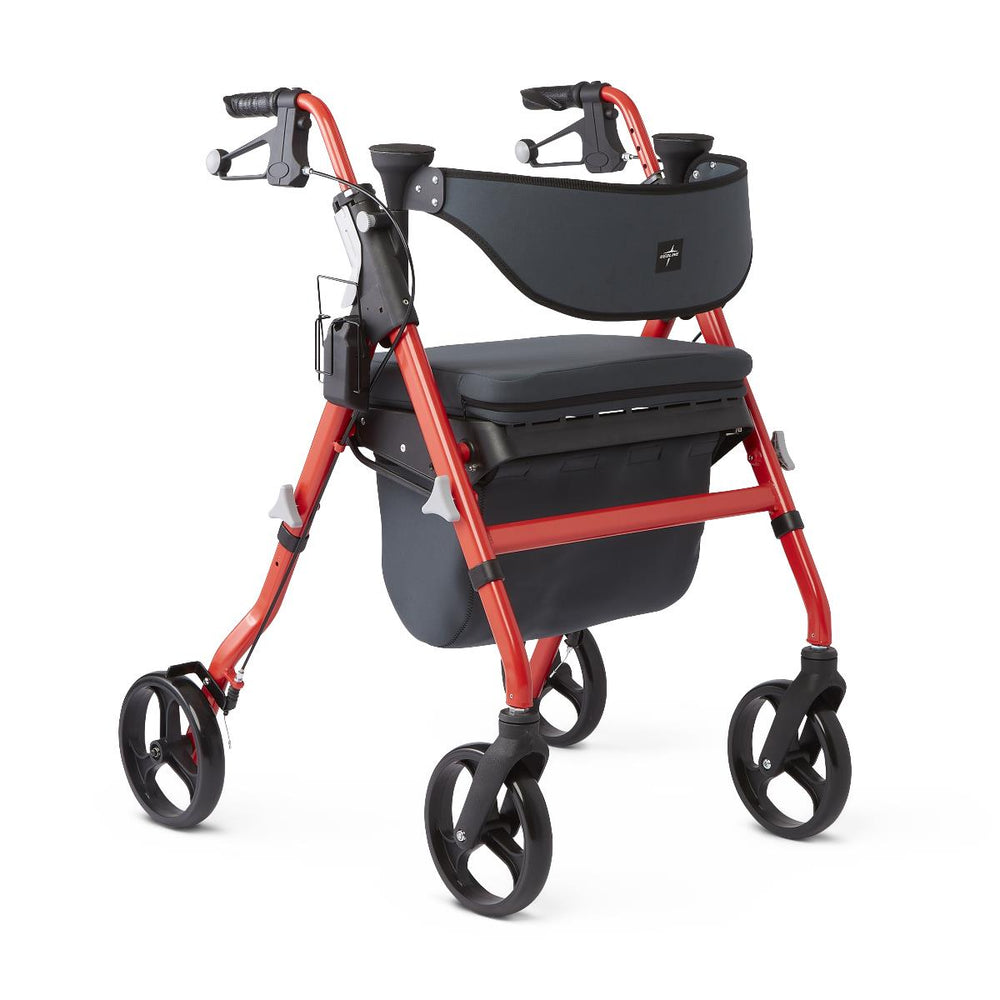 Empower Rollator,Red,8.000 IN 1 (EA)