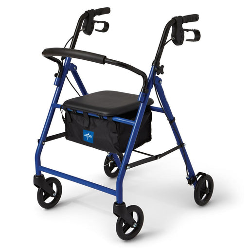 Basic Steel Rollators,Blue,6.000 IN 1 (EA)
