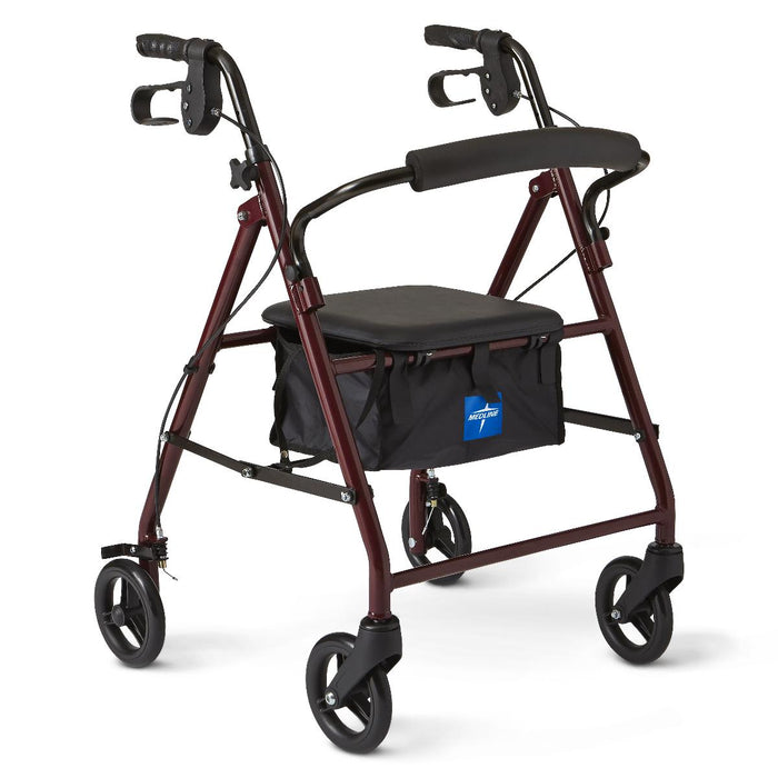 Basic Rollators,Burgundy,6.000 IN 1 (EA)