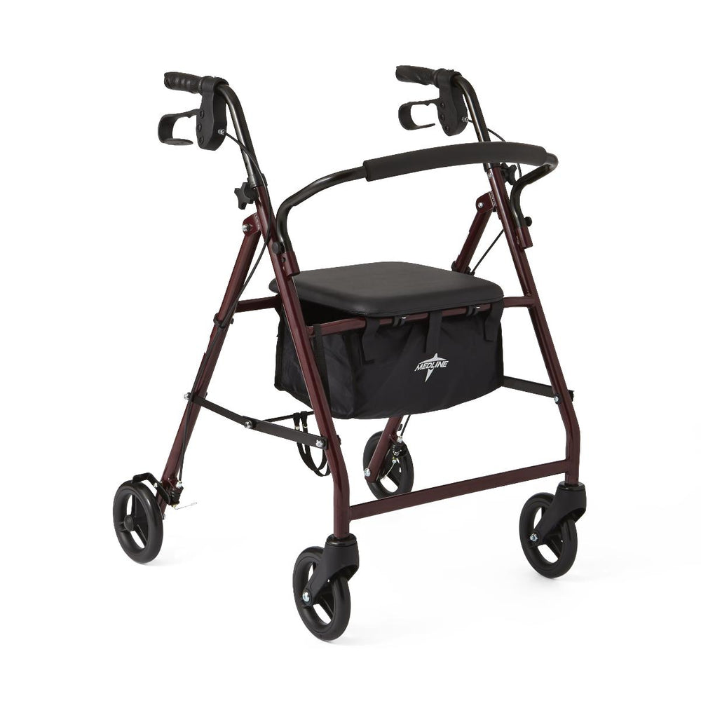 Basic Rollators,Burgundy,6.000 IN 1 (EA)