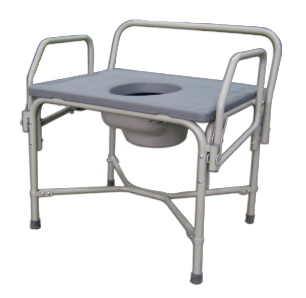 Bariatric Drop-Arm Commode 1 (CS)